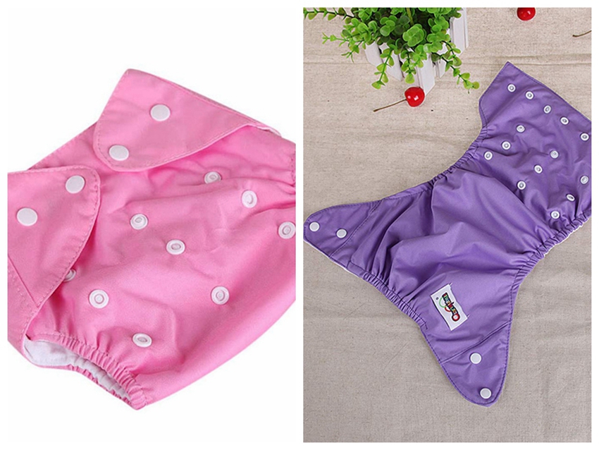 Reusable Baby Cloth Diaper Washable Adjustable Training Pant Cloth Diaper Baby Eco-friendly Diapers 7 colors KKA7853