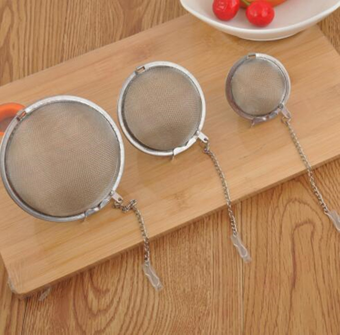 201 304 Stainless Steel tea infuser 4.5cm / 5.5cm / 7cm /9cm Tea Pot Infusers Sphere Mesh Tea Strainer Ball
201 304 Stainless Steel tea infuser 4.5cm / 5.5cm / 7cm /9cm Tea Pot Infusers Sphere Mesh Tea Strainer Ball