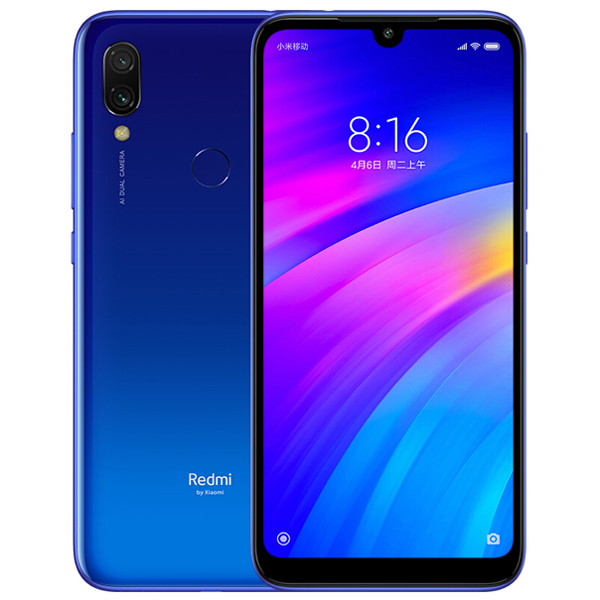 

Original Xiaomi Redmi 7 4G LTE Cell Phone 3GB RAM 32GB ROM Snapdragon 632 Octa Core Android 6.26" Full Screen 12.0MP OTA Fingerprint ID 4000mAh Smart Mobile Phone