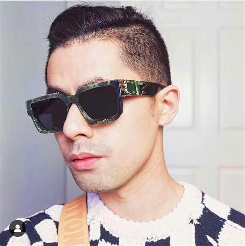 2020 new fashion polarized sunglasses, personality trend sunglasses for men and women, UV400 high-quality gift box 96006 atmosphere