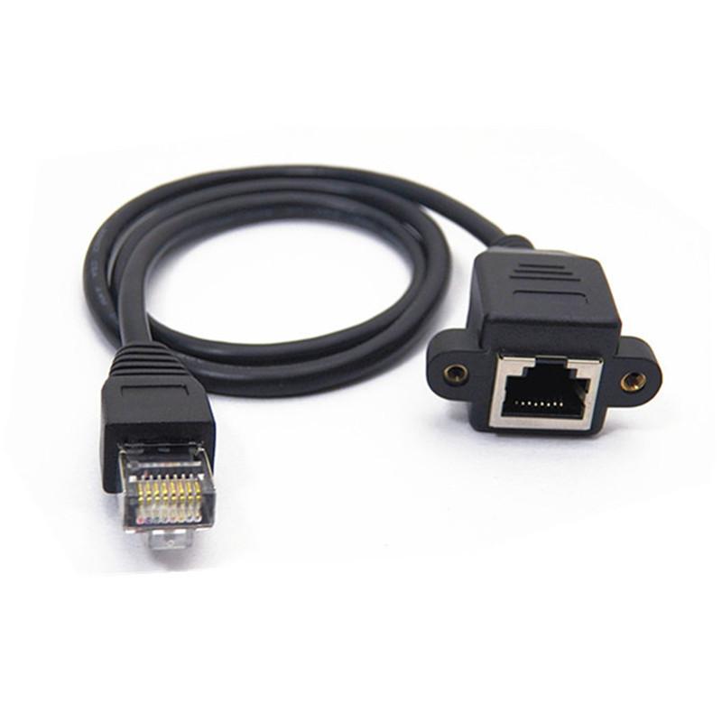 100pcs 30cm 60cm 100cm Screw panel mount RJ45 Cat5 male to female Ethernet LAN Network extension Cable with screws
100pcs 30cm 60cm 100cm Screw panel mount RJ45 Cat5 male to female Ethernet LAN Network extension Cable with screws