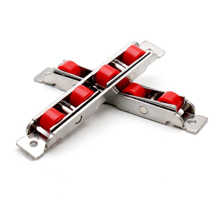 2pieces Needle Bearing Sliding Door Roller Plastic steel Window Wheel Glass Furniture Pulley Household Hardware Part