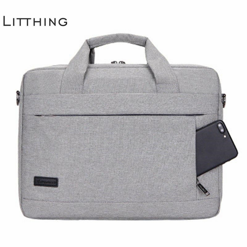 Litthing Large Capacity Laptop Handbag For Men Women Travel Briefcase Bussiness Notebook Bag For 14 15 Inch Macbook Pro Pc J190721, Grey 15inch
Litthing Large Capacity Laptop Handbag For Men Women Travel Briefcase Bussiness Notebook Bag For 14 15 Inch Macbook Pro Pc J190721, Grey 15inch