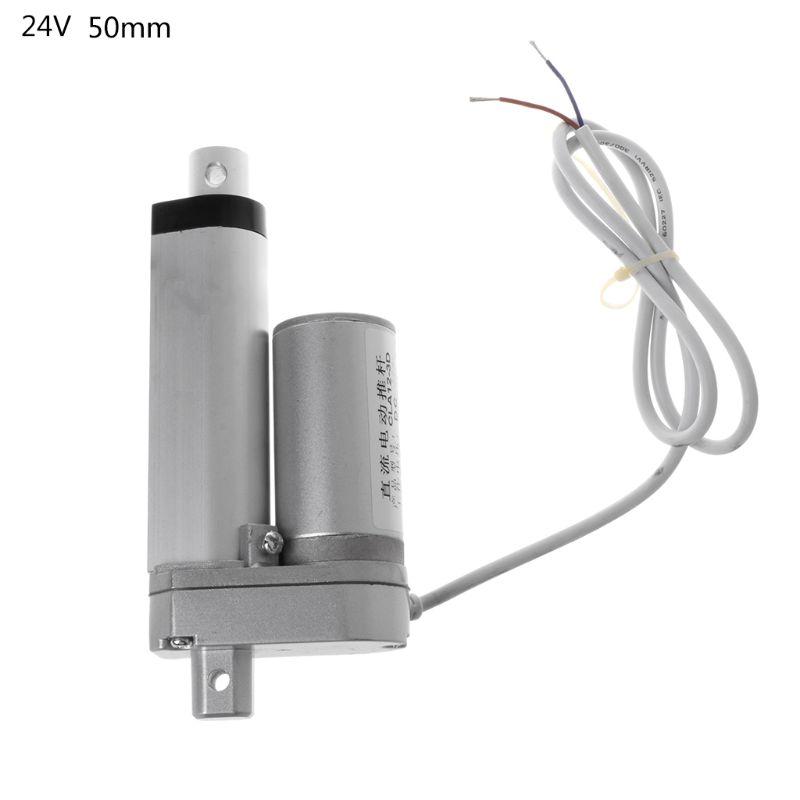 24V DC Electric Linear Actuator Motor Controller 30mm/s 300N Stroke 50/100/150/200/250/300/350/400mm 
24V DC Electric Linear Actuator Motor Controller 30mm/s 300N Stroke 50/100/150/200/250/300/350/400mm