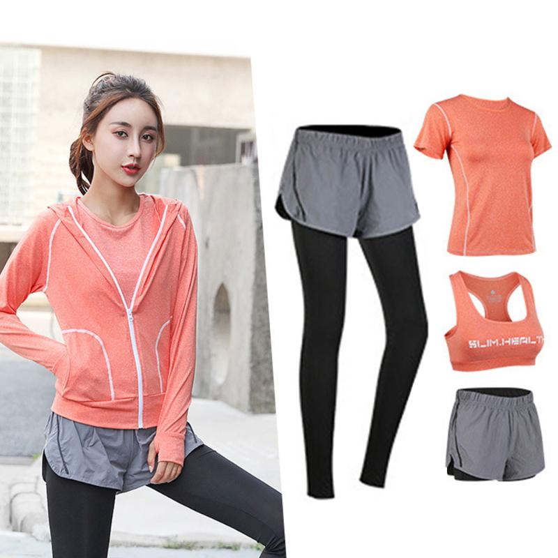 Women Yoga Set Slim Breathable Fitness Clothes Outdoor Gym Run Tracksuit Workout Yoga Suit Sportwear Sports Outfit For Female, Orange 2pcs
Women Yoga Set Slim Breathable Fitness Clothes Outdoor Gym Run Tracksuit Workout Yoga Suit Sportwear Sports Outfit For Female, Orange 2pcs