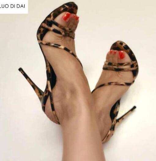 2019 sexy women leopard sandals party shoes thin heel strappy sandals dress shoe back strap high heels woman sexy stilettos, Customize
2019 sexy women leopard sandals party shoes thin heel strappy sandals dress shoe back strap high heels woman sexy stilettos, Customize