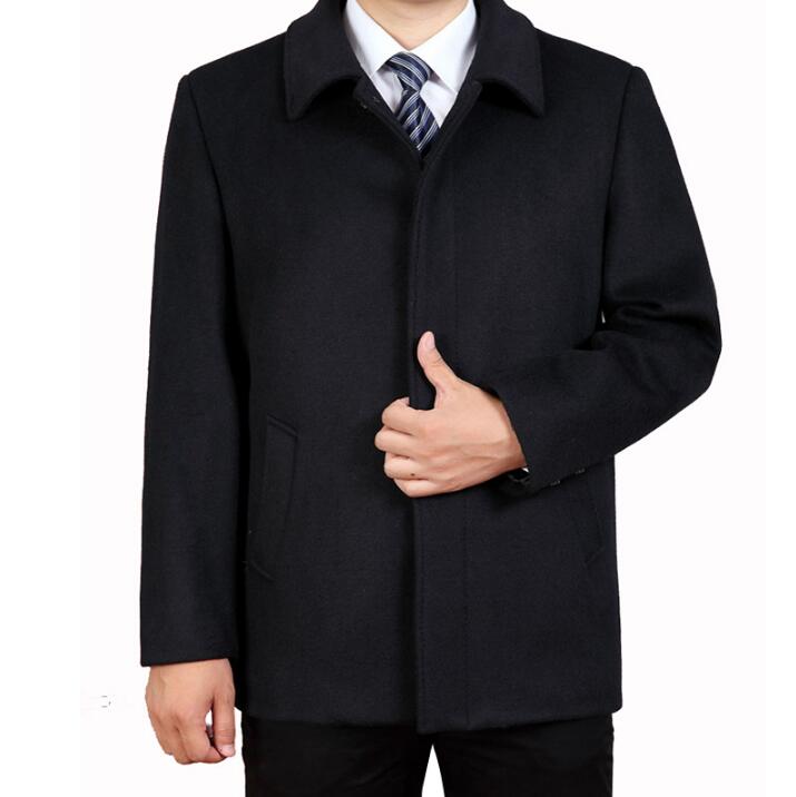Hot Winter Wool coat male long section Korean middle-aged jacket Coats Men thick father cashmere woolen clothes Black M-3XL
Hot Winter Wool coat male long section Korean middle-aged jacket Coats Men thick father cashmere woolen clothes Black M-3XL