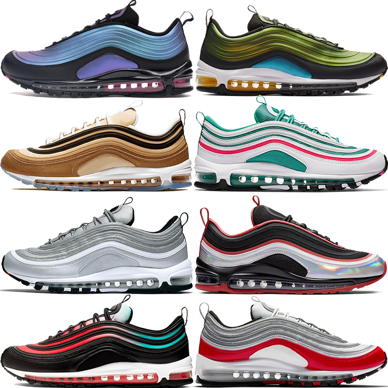 Men women 1997 style 97s OG running shoes LX throwback future anthracite amarillo neon seoul silver bullet south beach mens sneakers
Men women 1997 style 97s OG running shoes LX throwback future anthracite amarillo neon seoul silver bullet south beach mens sneakers