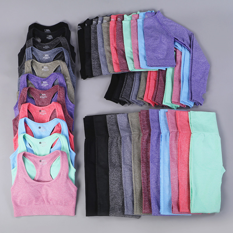 2020 Women Seamless yoga set Fitness Sports Suits GYM Cloth Yoga Long Sleeve Shirts High Waist Running Leggings Workout clothing, Winered bra
2020 Women Seamless yoga set Fitness Sports Suits GYM Cloth Yoga Long Sleeve Shirts High Waist Running Leggings Workout clothing, Winered bra