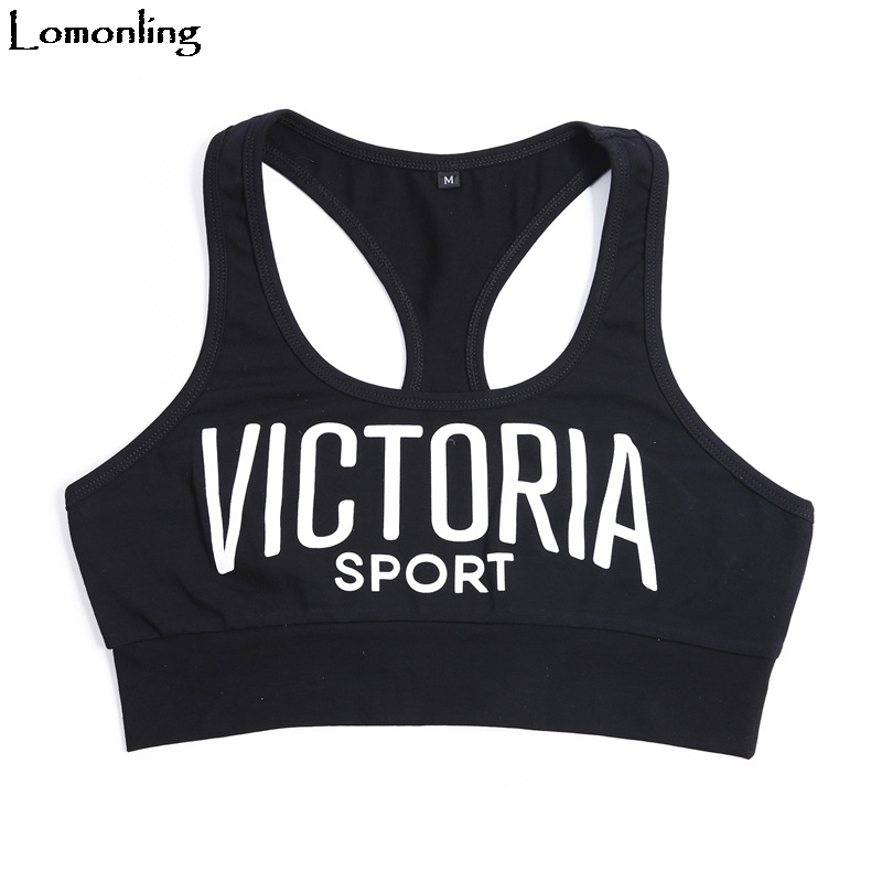 Lomonling 2018 New Women's Vest Fashion Base Letters Printed Comfort Cotton Y190123