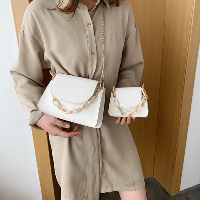 Mini PU Leather Shoulder Messenger Bags For Women Fashion Chain Design Shoulder Handbags Female Crossbody Bag 2020 NEW, Black
Mini PU Leather Shoulder Messenger Bags For Women Fashion Chain Design Shoulder Handbags Female Crossbody Bag 2020 NEW, Black