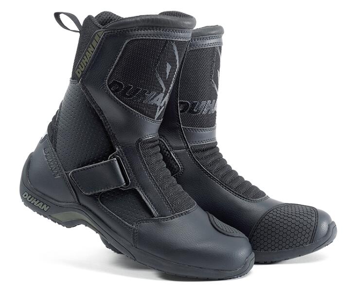 Duhan four seasons men's motorcycle locomotive riding shoes mesh sweat-absorbent racing boots long barrel leather wear-resistant and drop-re 
Duhan four seasons men's motorcycle locomotive riding shoes mesh sweat-absorbent racing boots long barrel leather wear-resistant and drop-re