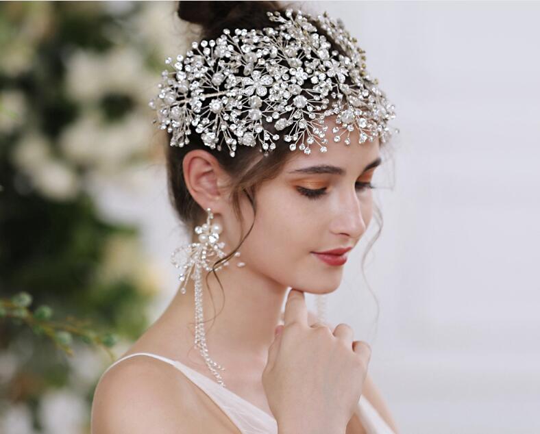 Free Shpping Gorgeous Bling Wedding Jewelrys Bridal Tiaras Hairgrips Crystal Rhinestone Headpieces Women Prom Party Hair Crowns, Silver
Free Shpping Gorgeous Bling Wedding Jewelrys Bridal Tiaras Hairgrips Crystal Rhinestone Headpieces Women Prom Party Hair Crowns, Silver