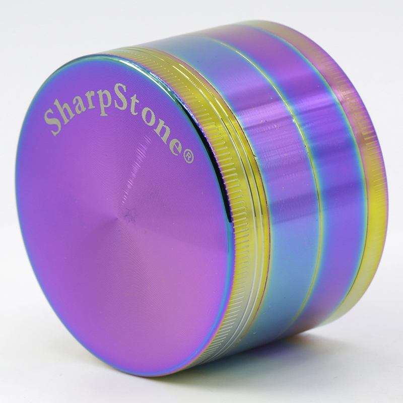 Sharpstone Colorful Rainbow 4 Part Zinc Alloy Herb Grinder 40mm/50mm/55mm/63mm CNC Spice Cracker Tobacco Metal Grinder
Sharpstone Colorful Rainbow 4 Part Zinc Alloy Herb Grinder 40mm/50mm/55mm/63mm CNC Spice Cracker Tobacco Metal Grinder