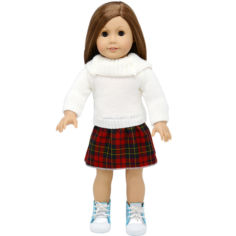 18 inch Doll Clothes Accessories sweaterone piece Dress for child party gift toys--18 inch American Girl doll clothes
18 inch Doll Clothes Accessories sweaterone piece Dress for child party gift toys--18 inch American Girl doll clothes