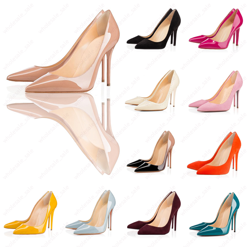 2020 With Box New So Fashion Styles 8cm 10cm 12cm High Heels Shoes Red Bottom Nude Color Genuine Leather Point Toe Pumps Rubber, Color 6
2020 With Box New So Fashion Styles 8cm 10cm 12cm High Heels Shoes Red Bottom Nude Color Genuine Leather Point Toe Pumps Rubber, Color 6