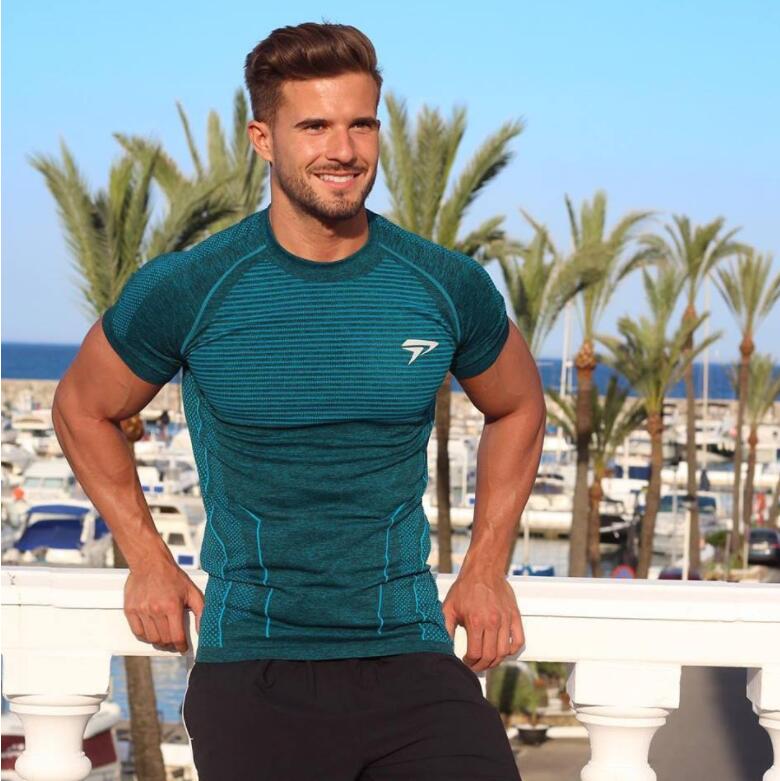 Mens T shirt Sports t Shirts Crew Neck T-shirt Summer New Men Tee Running Casual T-shirts Jogging Quich Dry tshirts, Gray
Mens T shirt Sports t Shirts Crew Neck T-shirt Summer New Men Tee Running Casual T-shirts Jogging Quich Dry tshirts, Gray