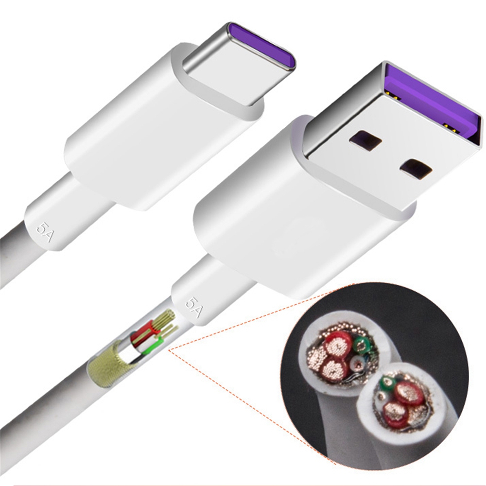 2PCS USB Type-C Super charge Fast Charging for Huawei P20 Pro / P10 / Mate 10 2m, White
2PCS USB Type-C Super charge Fast Charging for Huawei P20 Pro / P10 / Mate 10 2m, White