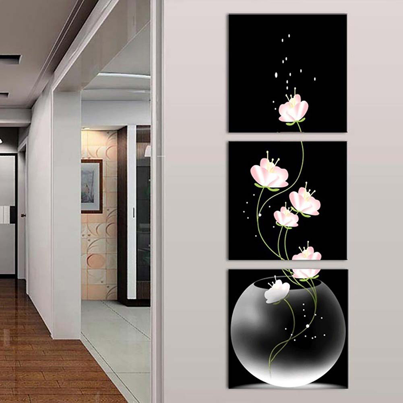 3PCS Unframed Vase with Flowers Canvas Material Porch Corridor Frameless Vertical Version Home Decor Wall Painting Modern Art Picture Decor
3PCS Unframed Vase with Flowers Canvas Material Porch Corridor Frameless Vertical Version Home Decor Wall Painting Modern Art Picture Decor
