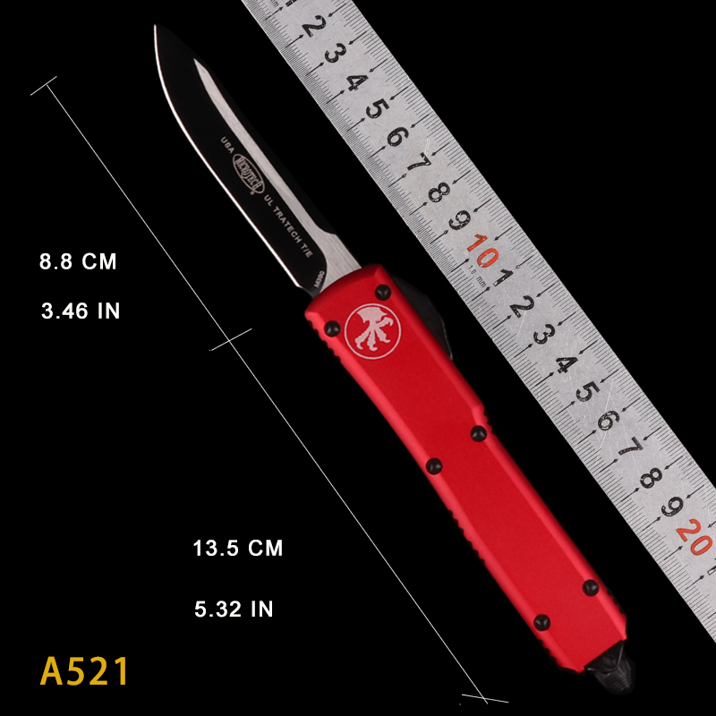 Auto knife utx CNC machined automatic tactical knives out the front blade D2 T6061 Aviation Aluminum Double Single Survival tools hunting camping
Auto knife utx CNC machined automatic tactical knives out the front blade D2 T6061 Aviation Aluminum Double Single Survival tools hunting camping
