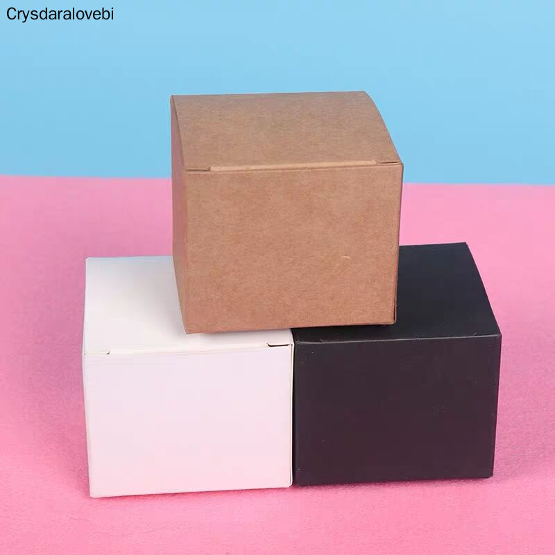 10pcs 17 sizes Brown/White/Black Blank Kraft Paper Box for Cosmetic Packing Valves Tubes Craft Candle Gift Packaging Boxes
10pcs 17 sizes Brown/White/Black Blank Kraft Paper Box for Cosmetic Packing Valves Tubes Craft Candle Gift Packaging Boxes