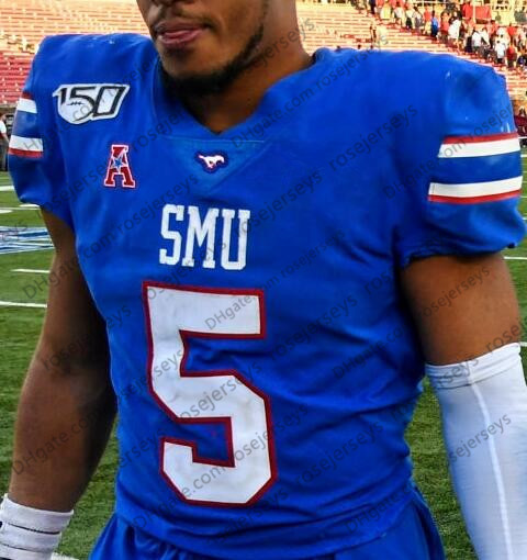 Hot Custom SMU Mustangs 2024 Football Jersey Preston Stone Jaylan Knighton RJ Maryland LJ Johnson Jake Bailey Moochie Dixon Romello Brinson Men Women 