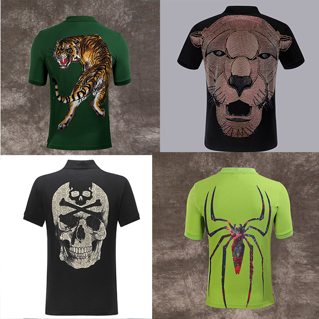 HOT PP Polo shirts brand tiger Men fashion designer clothing short sleeve calssic skull luxury t-shirt High Quality Casual tee M-3XL, No
HOT PP Polo shirts brand tiger Men fashion designer clothing short sleeve calssic skull luxury t-shirt High Quality Casual tee M-3XL, No