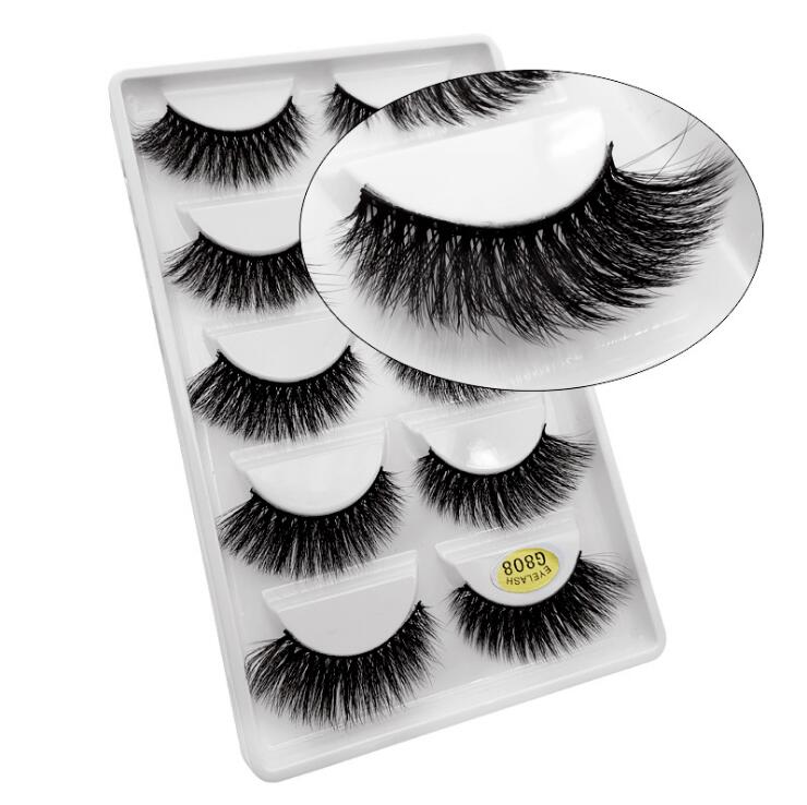 5 Pais Eye Lashes Thick Mink False Eyelashes 5 Pairs Each Set Extension Natural Volume Soft Fake Eye Lashes G800 ePacket Free Shipping
5 Pais Eye Lashes Thick Mink False Eyelashes 5 Pairs Each Set Extension Natural Volume Soft Fake Eye Lashes G800 ePacket Free Shipping