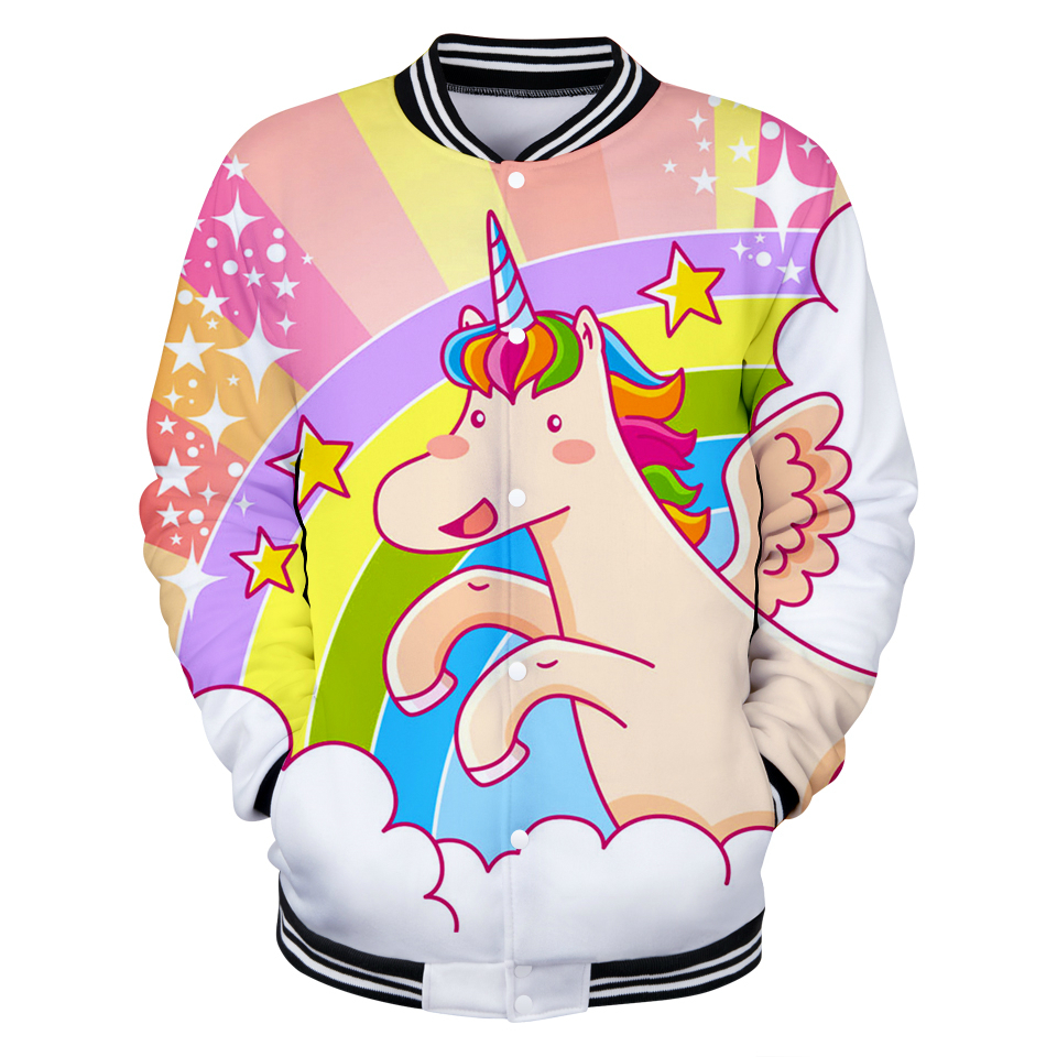 Blackday Kawaii Unicorn 3D Baseball Jacket Anime Style Man/Women Baseball Jacket Collage Style Casual Clothes Plus Size 4XL, As picture
Blackday Kawaii Unicorn 3D Baseball Jacket Anime Style Man/Women Baseball Jacket Collage Style Casual Clothes Plus Size 4XL, As picture
