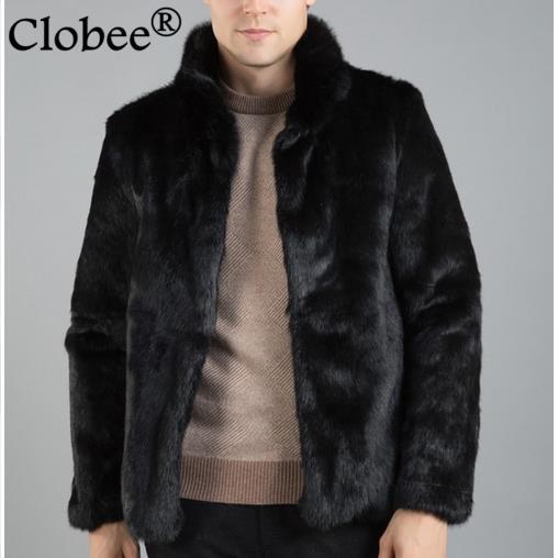 Vetement Outwear Plus Size 2020 Men Casual Faux Fur Coats Thicken Winter Furry Male Faux Fur Jackets Overcoats WR648, Black down collar
Vetement Outwear Plus Size 2020 Men Casual Faux Fur Coats Thicken Winter Furry Male Faux Fur Jackets Overcoats WR648, Black down collar