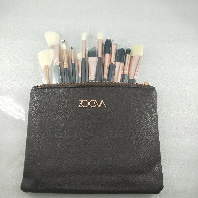 Brand Brushes set 15pcs/Set Professional Makeup Brush Set Eyeshadow Eyeliner Blending Pencil Cosmetics Tools With Bag z2505271VWB
