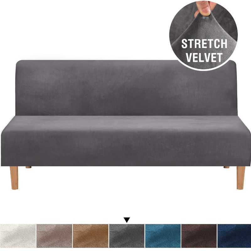 Universal Velvet Plush Armless Futon Cover Stretch Sofa Bed Slipcover cheap Bench Couch Protector Elastic Futon cover
Universal Velvet Plush Armless Futon Cover Stretch Sofa Bed Slipcover cheap Bench Couch Protector Elastic Futon cover