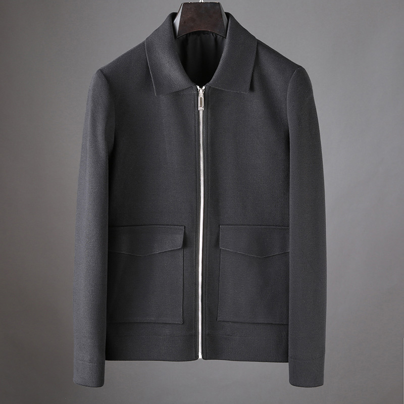 JBD autumn cardigan outerwear men's fashion spring and autumn pure color zipper sweater thick lapel casual men's wear, Black
JBD autumn cardigan outerwear men's fashion spring and autumn pure color zipper sweater thick lapel casual men's wear, Black