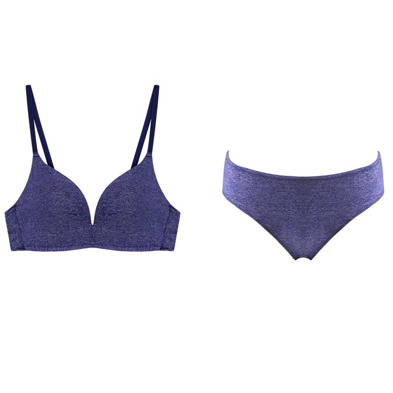 Elovegirl Summer Thin and Light Breathable Small Chest Underwear Set Solid Color Simple No Steel Ring Gathered Push Up Bra Set, P1855 green set
Elovegirl Summer Thin and Light Breathable Small Chest Underwear Set Solid Color Simple No Steel Ring Gathered Push Up Bra Set, P1855 green set