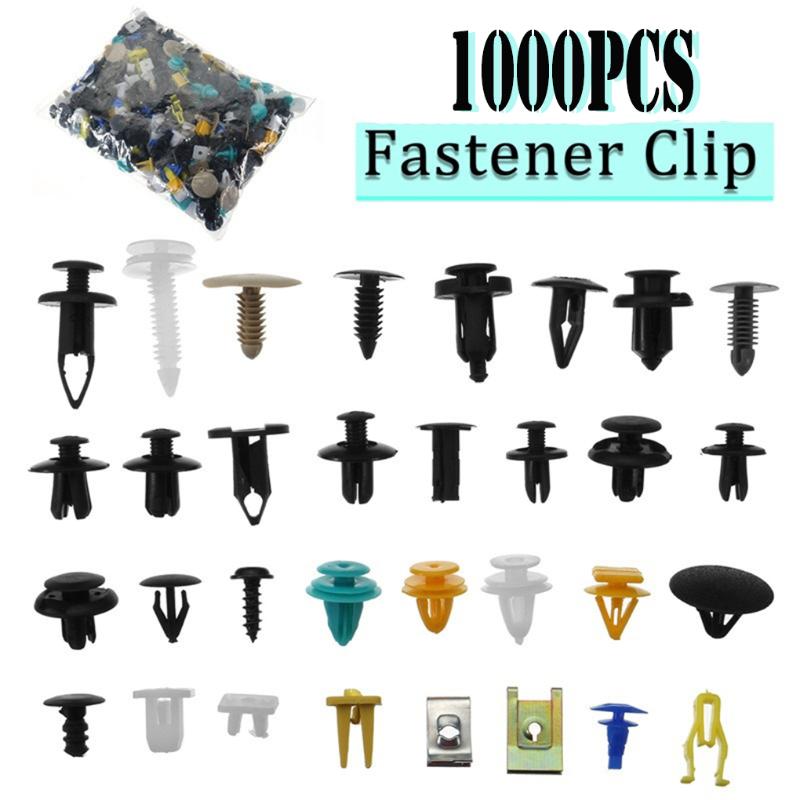 1000pcs/set Automotive Plastic Rivet Car Fender Bumper Interior Trim Push Pin Clips Kit Car Accessories With 6 Inch Tool
1000pcs/set Automotive Plastic Rivet Car Fender Bumper Interior Trim Push Pin Clips Kit Car Accessories With 6 Inch Tool