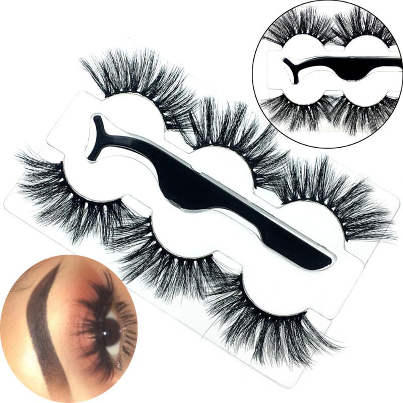 3 Pairs 8D Mink Hair False Eyelashes with Tweezer Full Volume Thick Wispies Fluffy Lashes Handmade Cruelty-free Lash Extension
3 Pairs 8D Mink Hair False Eyelashes with Tweezer Full Volume Thick Wispies Fluffy Lashes Handmade Cruelty-free Lash Extension