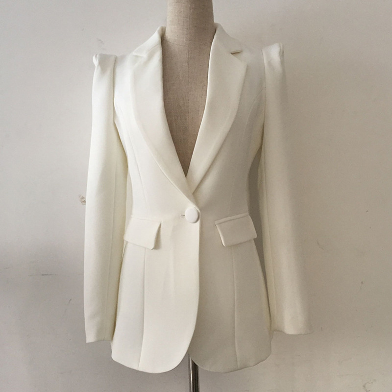 DEAT 2020 New Spring Autumn Fashion Formal Single Button Notched Patchwork Long Sleeve Solid Blazer Coat Women SB405, Black
DEAT 2020 New Spring Autumn Fashion Formal Single Button Notched Patchwork Long Sleeve Solid Blazer Coat Women SB405, Black