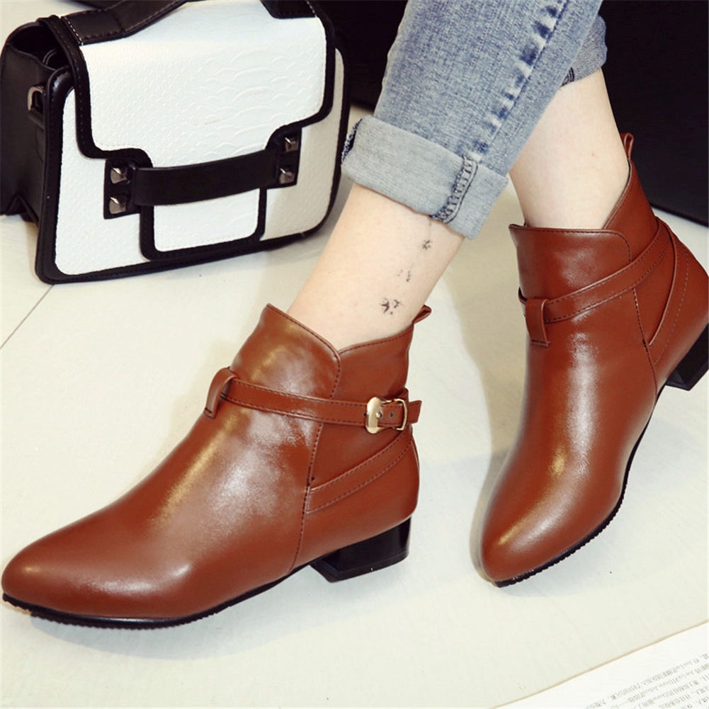 Hot Sale-Women's retro leisure big heels ankle boots woman shoes casual autumn winter shoes women western boot female, Huang
Hot Sale-Women's retro leisure big heels ankle boots woman shoes casual autumn winter shoes women western boot female, Huang