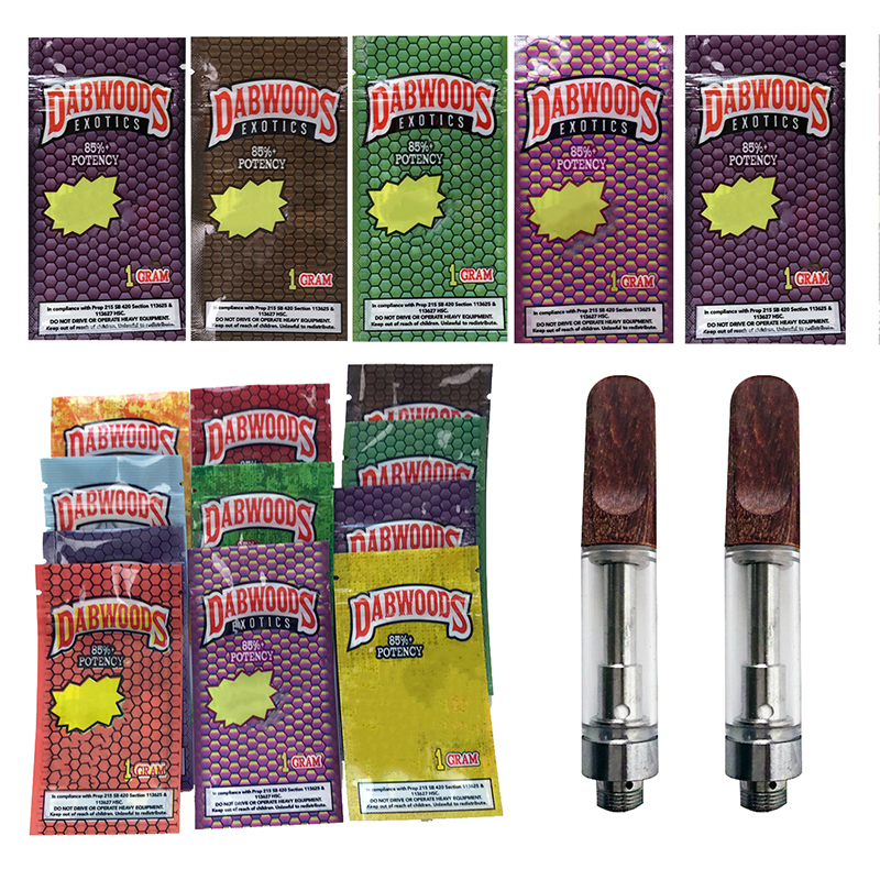Dabwoods Vape Cartridges Packaging 1ml Ceramic Coil Carts Atomizers Empty Vapes Pen Cartridge Wooden Tip Thick Oil Wax Atomizer 510 Thread Cart
Dabwoods Vape Cartridges Packaging 1ml Ceramic Coil Carts Atomizers Empty Vapes Pen Cartridge Wooden Tip Thick Oil Wax Atomizer 510 Thread Cart