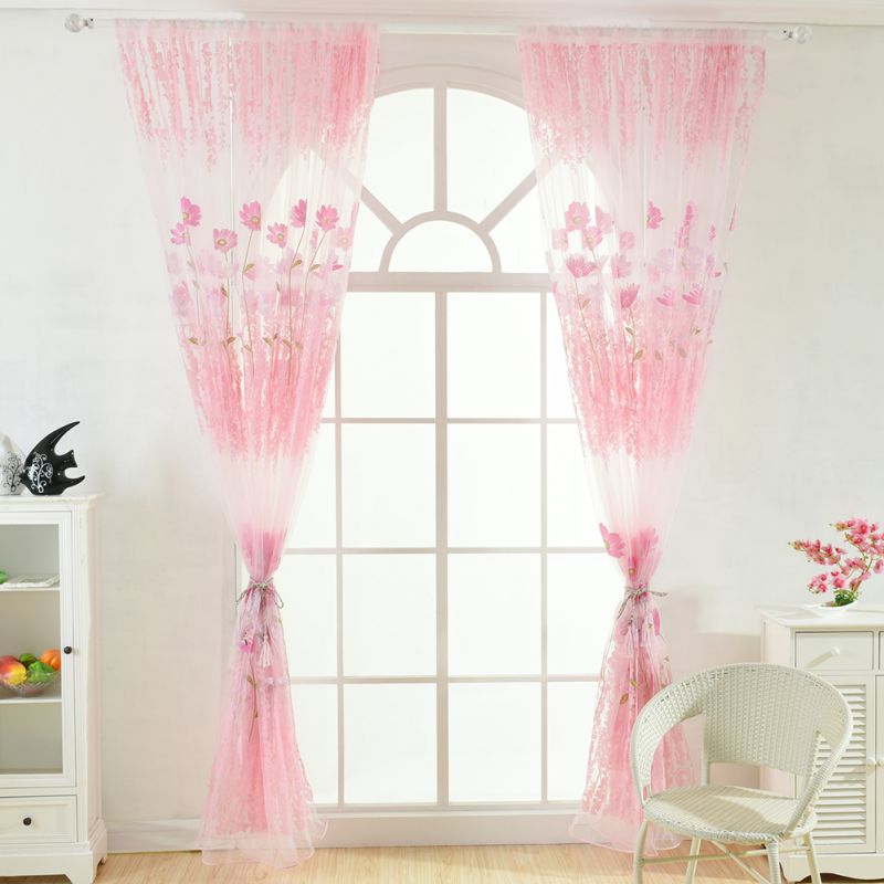 Window Birthday Party Curtains 1m *2m Sheer Voile Tulle For Bedroom Living Room Balcony Printed Tulip Pattern Sun -Shading Curtain
Window Birthday Party Curtains 1m *2m Sheer Voile Tulle For Bedroom Living Room Balcony Printed Tulip Pattern Sun -Shading Curtain