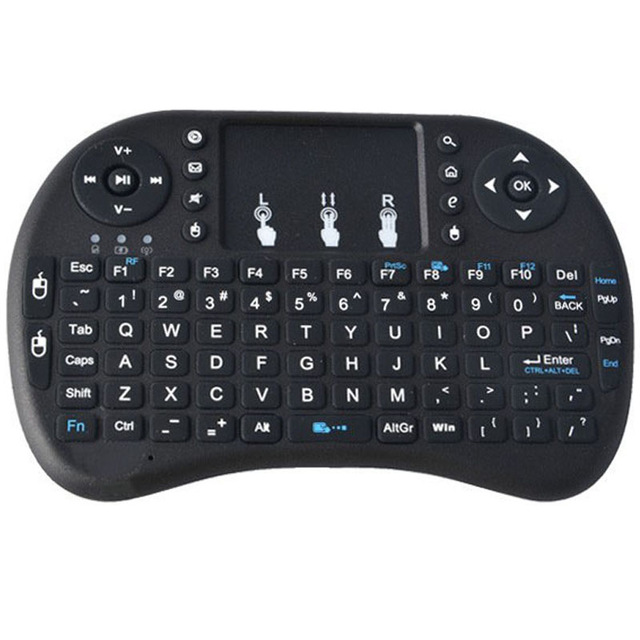 i8 2.4GHz Wireless Mouse Gaming Keyboards Backlight Multi-color Backlit Mouse Remote Control for TV Android Boxes MXQ PRO t95 X96 tx3 h96