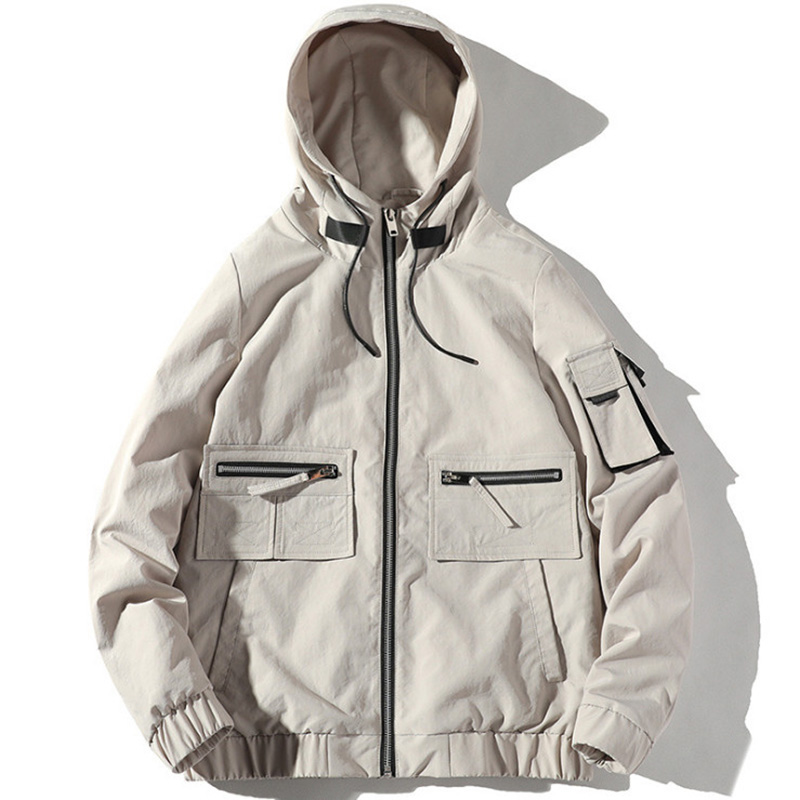 New Preppy Style Men' Jacket Spring Autumn Loose Hooded Trend Coats Printed Casual Jacket White/Yellow/Black Casaco Masculino
New Preppy Style Men' Jacket Spring Autumn Loose Hooded Trend Coats Printed Casual Jacket White/Yellow/Black Casaco Masculino