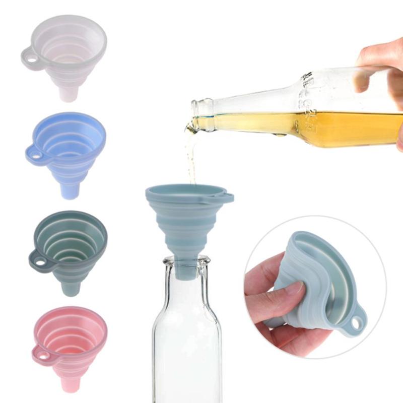 1PC Silicone Colander Mini Foldable Funnels Hopper Cooking Gadgets Useful Tool DIY Kitchen Accessories Kitchen Water Filler Tool
1PC Silicone Colander Mini Foldable Funnels Hopper Cooking Gadgets Useful Tool DIY Kitchen Accessories Kitchen Water Filler Tool
