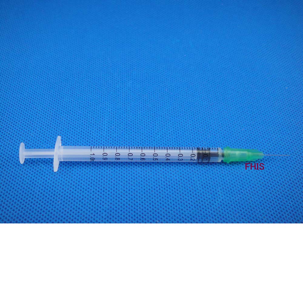 Wholesale 1ml/1cc Syringe Needle +34G 0.5 Inches Dispensing Needles Free Giving 100pcs Black hat Pack of 100