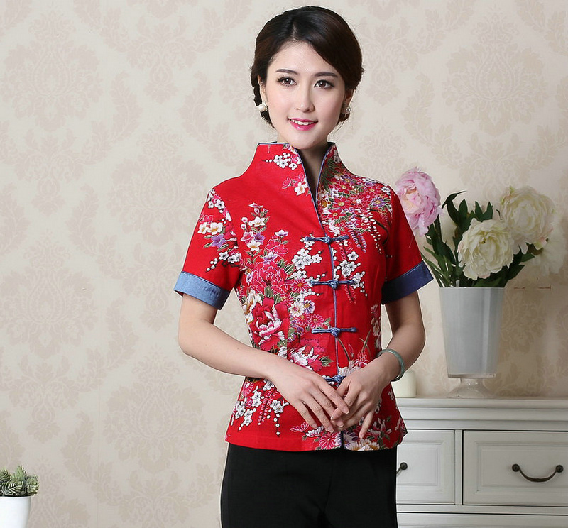 Summer Tang Suit Female Plate Buttons Women Chinese Traditional Clothes Top National Trend Breathable Traditional Clothing ethnic clothing
Summer Tang Suit Female Plate Buttons Women Chinese Traditional Clothes Top National Trend Breathable Traditional Clothing ethnic clothing