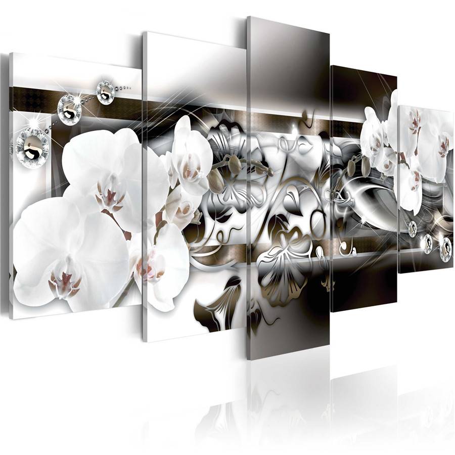 Fashion Wall Art Canvas Painting 5 Pieces Red Yellow Purple Diamond Lilies Flower Modern Home Decoration, No Frame
Fashion Wall Art Canvas Painting 5 Pieces Red Yellow Purple Diamond Lilies Flower Modern Home Decoration, No Frame