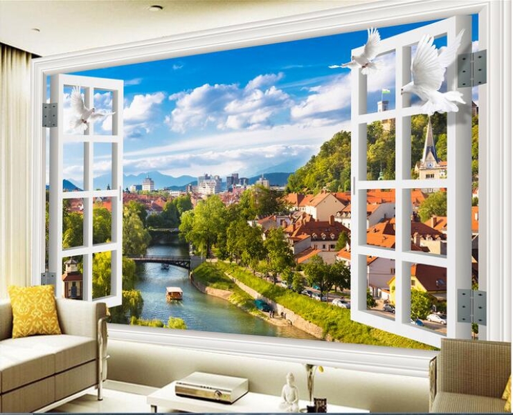 3d wallpaper custom photo mural window European town scenery background living room home decor 3d wall murals wallpaper for walls 3d, Non-woven
3d wallpaper custom photo mural window European town scenery background living room home decor 3d wall murals wallpaper for walls 3d, Non-woven