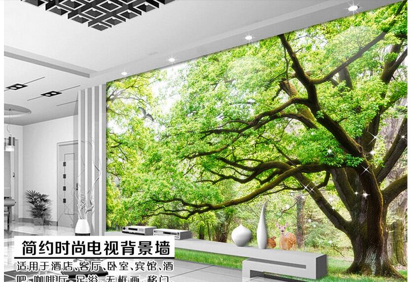 WDBH 3d wallpaper custom photo Green big tree landscape tv background living room office Home decor 3d wall murals wallpaper for walls 3 d, Non-woven
WDBH 3d wallpaper custom photo Green big tree landscape tv background living room office Home decor 3d wall murals wallpaper for walls 3 d, Non-woven