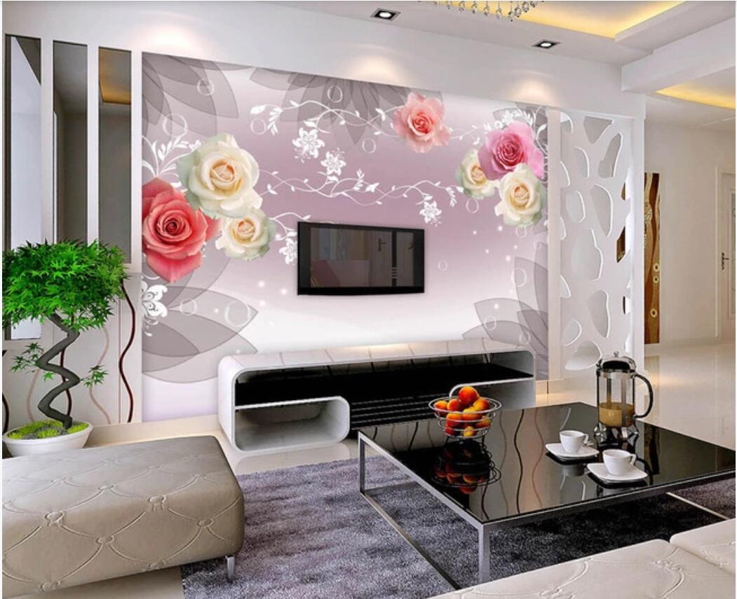 3d wallpaper custom photo murals Retro romantic rose TV background wall decoration painting decor wall art pictures, Non-woven fabric
3d wallpaper custom photo murals Retro romantic rose TV background wall decoration painting decor wall art pictures, Non-woven fabric