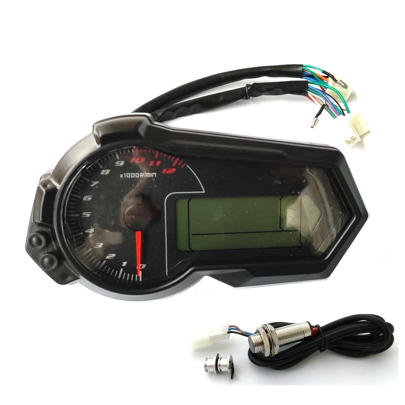 For 2,4 Cylinders Universal Motorcycle Odometer Tachometer ATV LCD Digital Speedometer Odometer For BMW KAWASAKI HONDA
For 2,4 Cylinders Universal Motorcycle Odometer Tachometer ATV LCD Digital Speedometer Odometer For BMW KAWASAKI HONDA